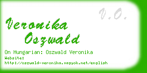 veronika oszwald business card